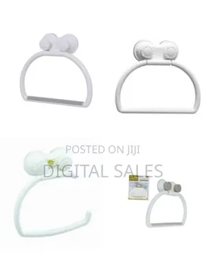 Wall Attachable Hanger for Rolling Paper Magic Sticker Series Self