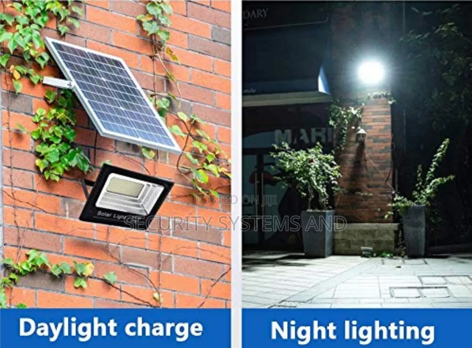 60 Watt Solar Flood Light With Remote Control