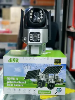 Solar-Powered, Dual-Lens 4g/Wi-Fi Smart Camera