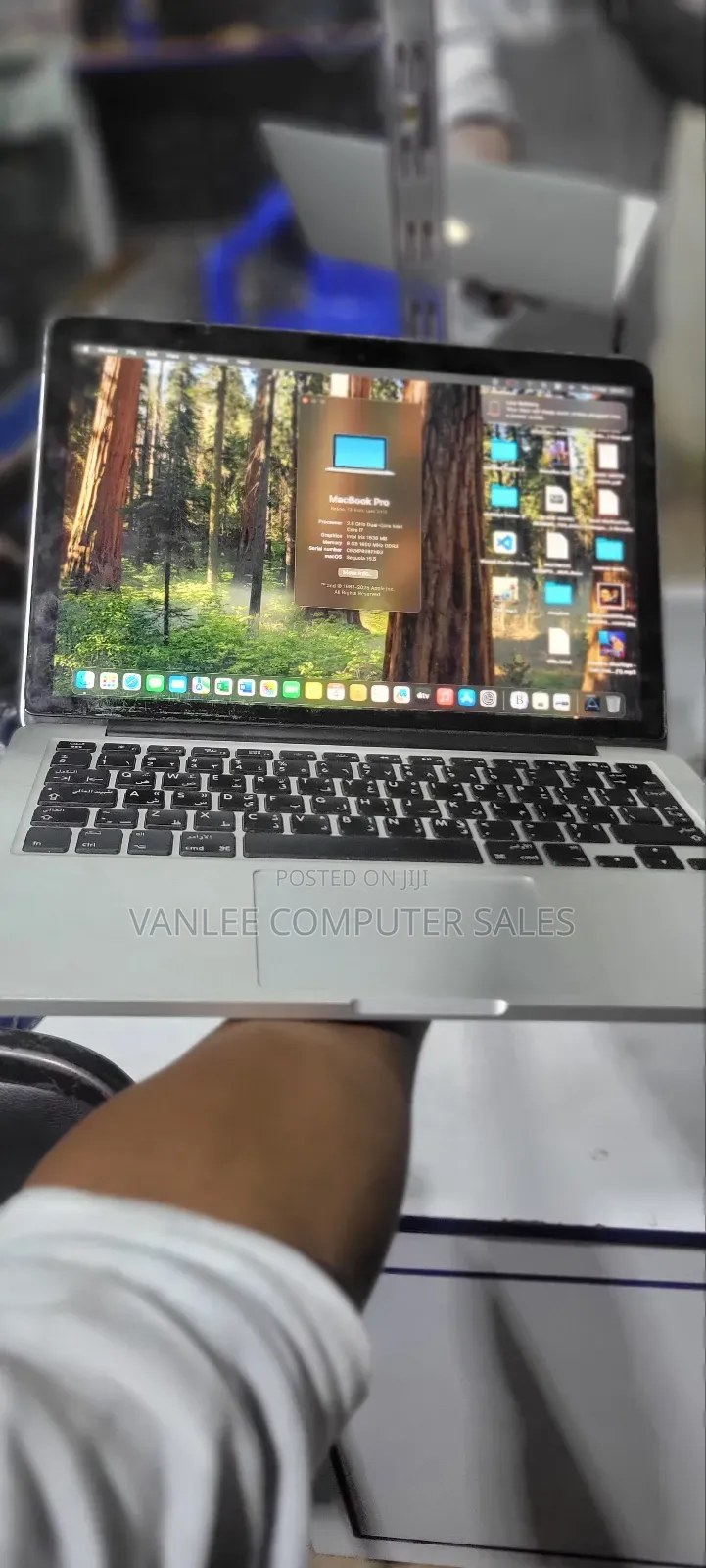 Laptop Apple MacBook 2013 8GB Intel Core I7 SSD 128GB