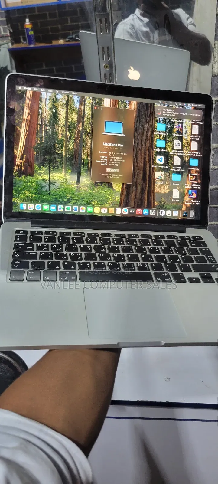 Laptop Apple MacBook 2013 8GB Intel Core I7 SSD 128GB