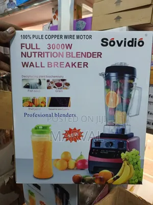 Sóvidio Full Nutrition Heavy Duty Commercial Blender,