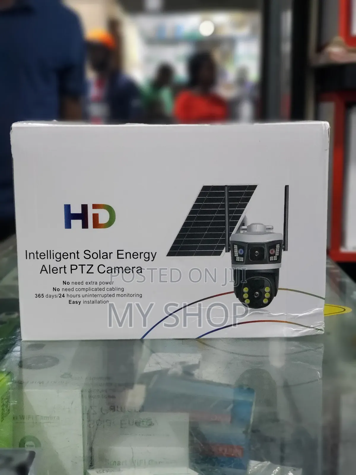 Solar Security Camera- 4g Dual Lens