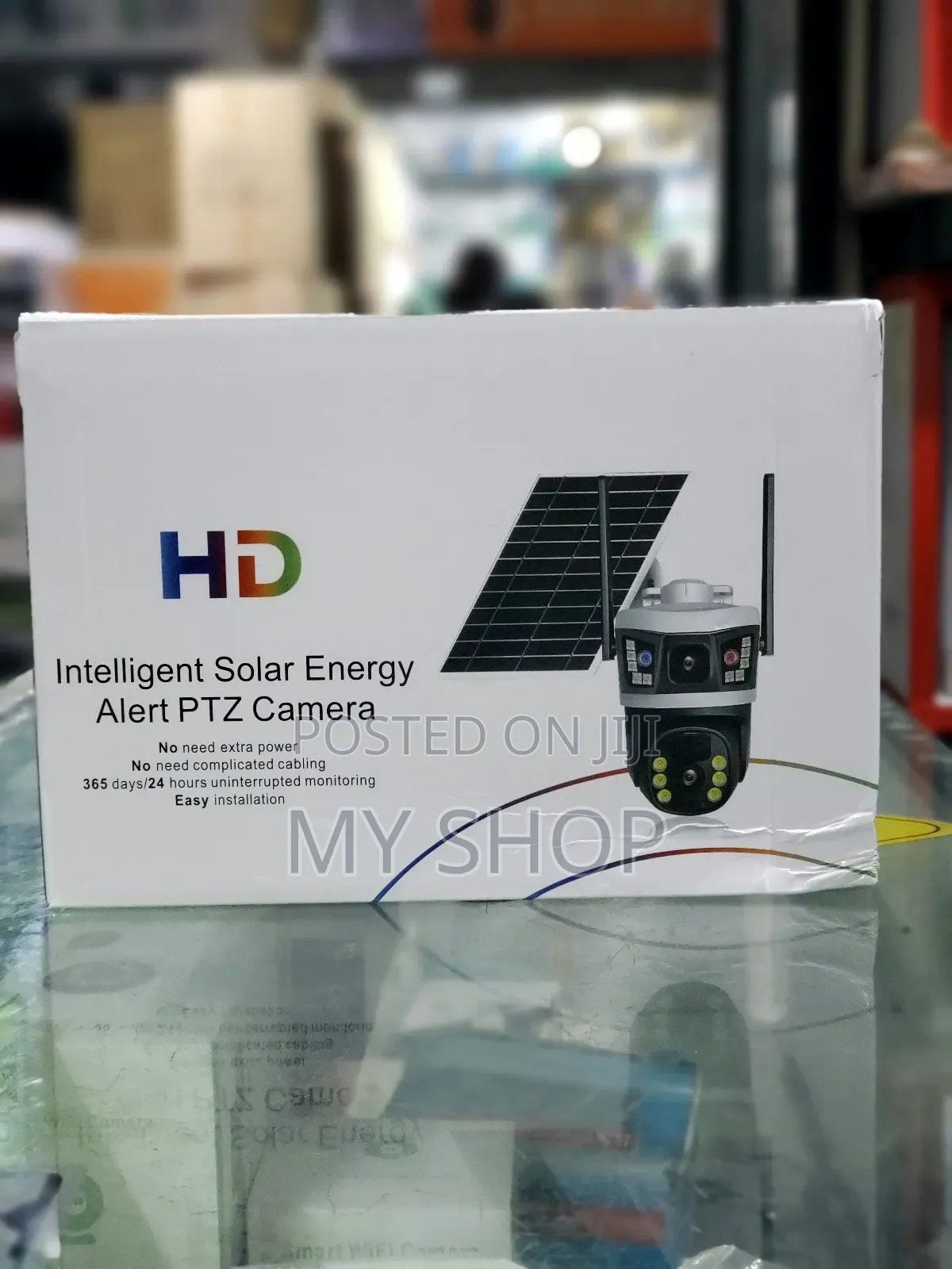 Solar Security Camera- 4g Dual Lens