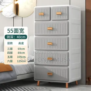 Multi Storage Box Drawer -7 Drawer Plastic Cosmetic Shelving