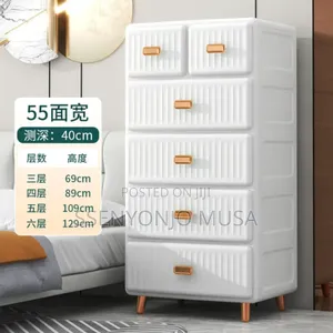 Multi Storage Box Drawer -7 Drawer Plastic Cosmetic Shelving