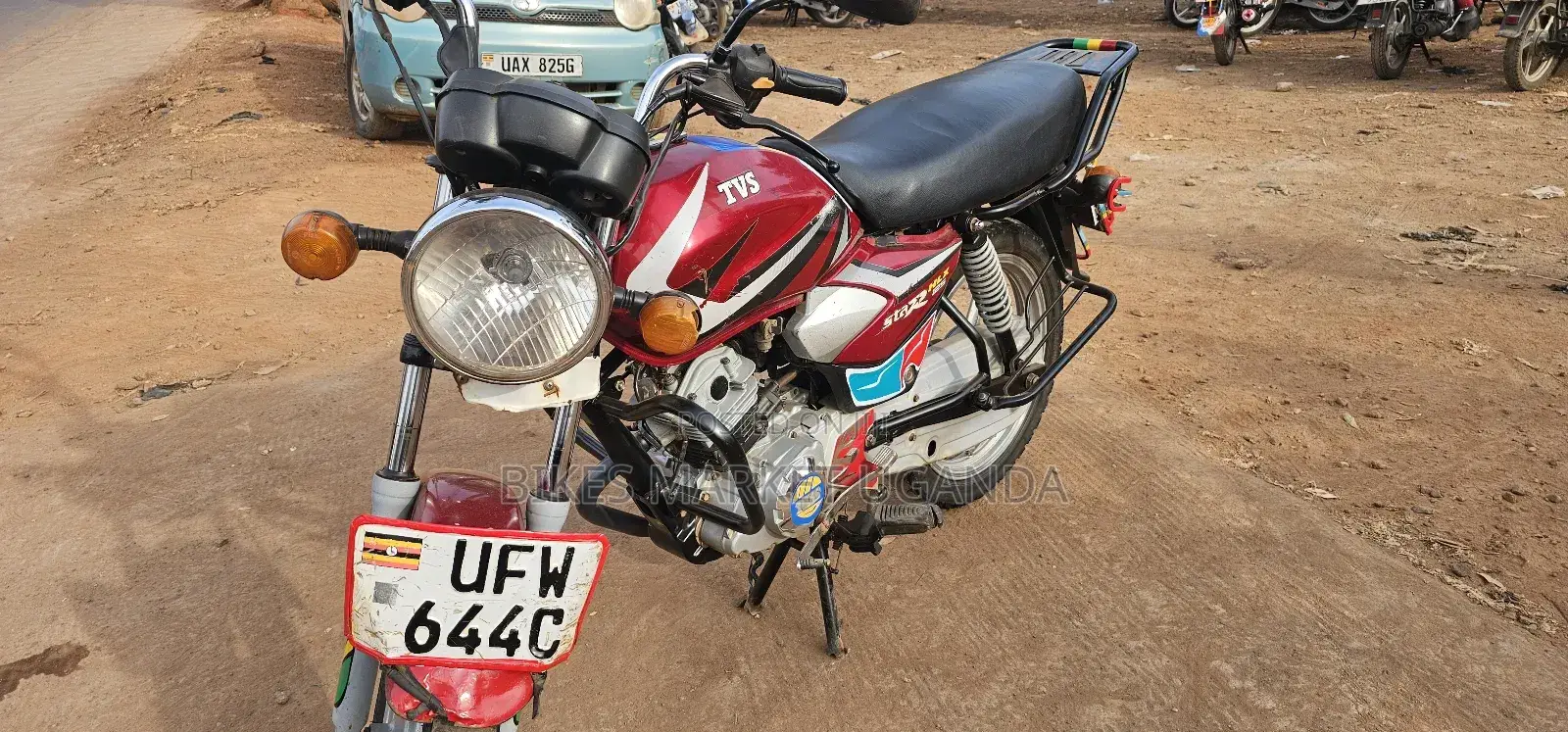 TVS HLX 125 2023 Red