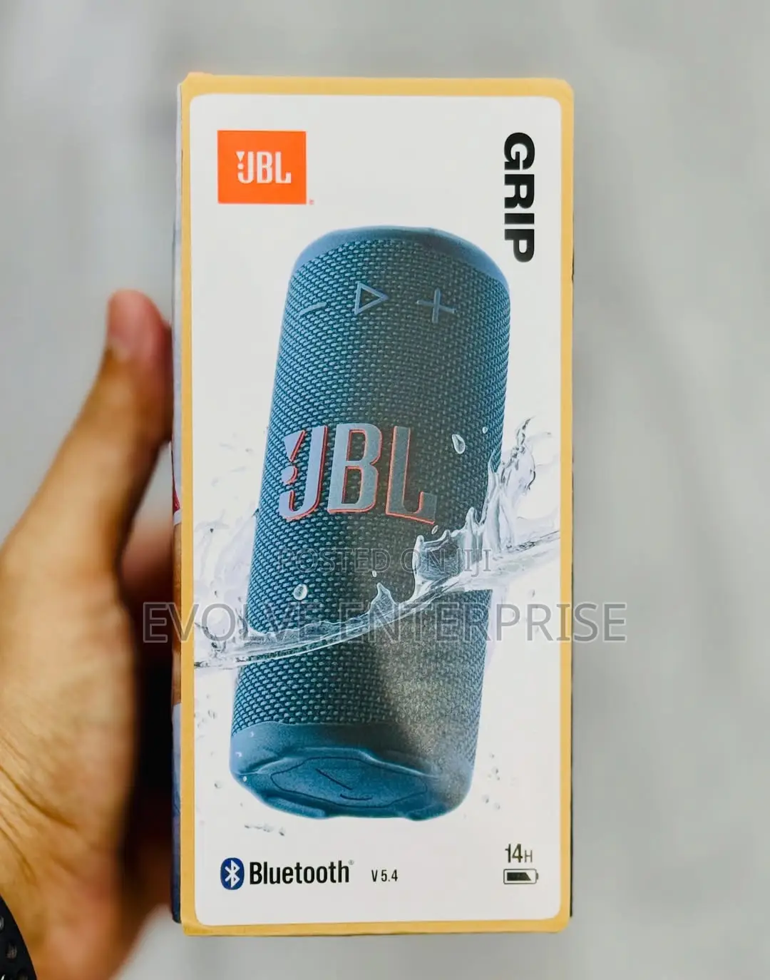Jbl Grip - Compact Bluetooth Speaker With Bold Jbl Pro Sound