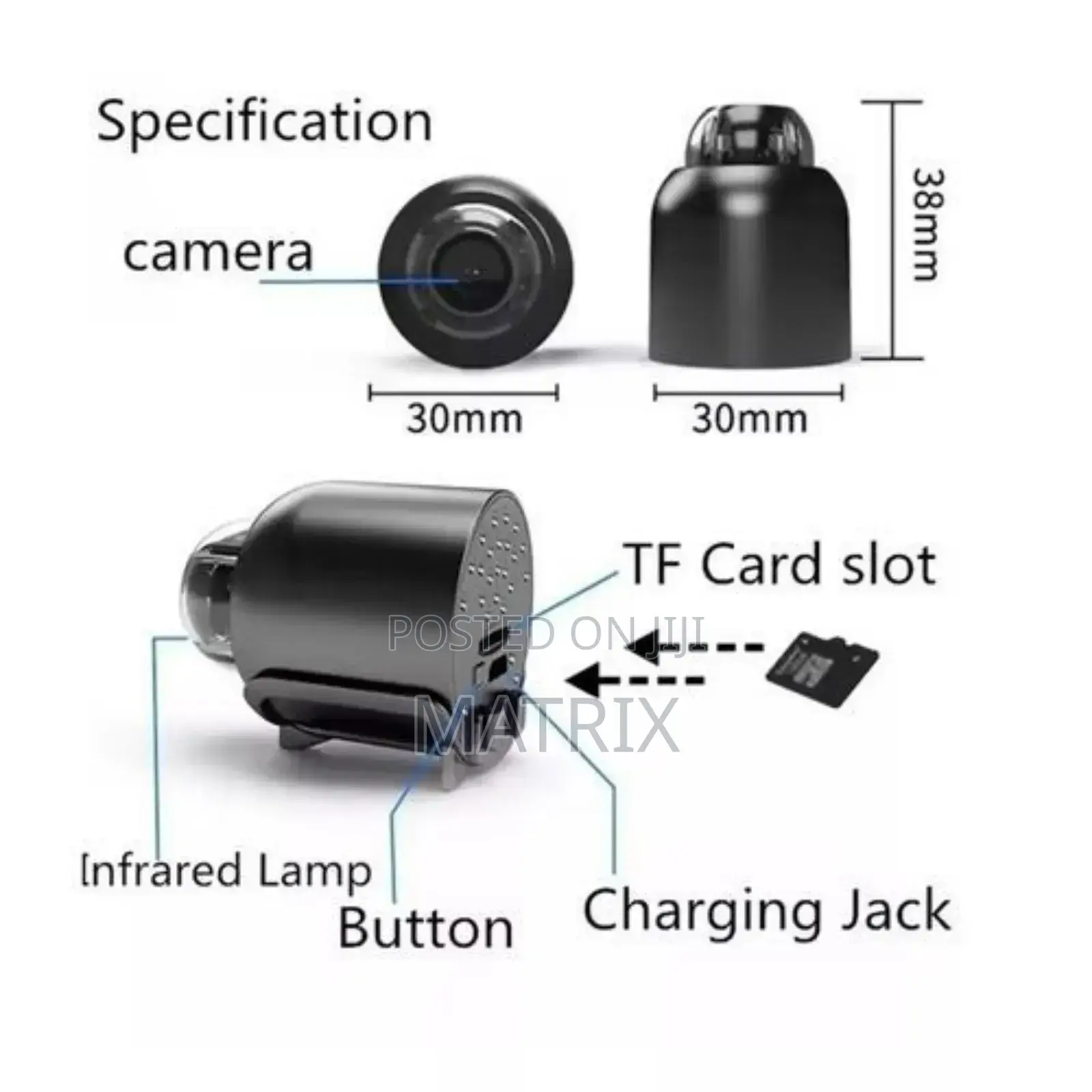 Hd Spy Security Camera With Night Vision