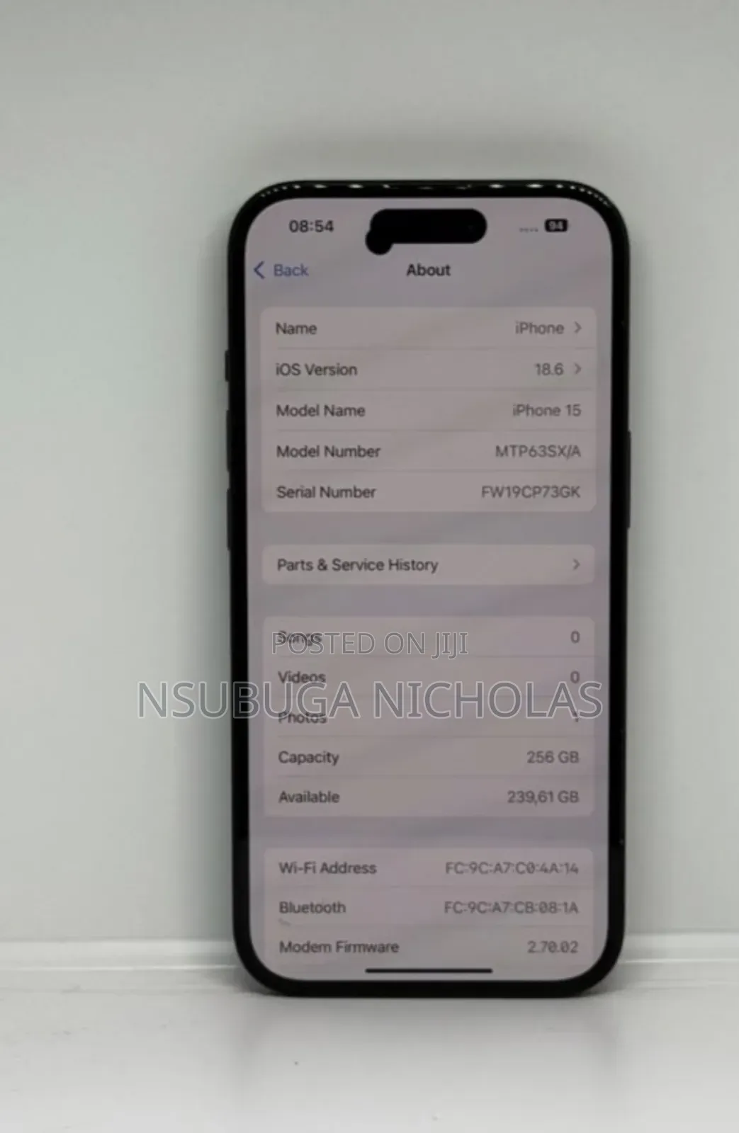 Apple iPhone 15 256 GB