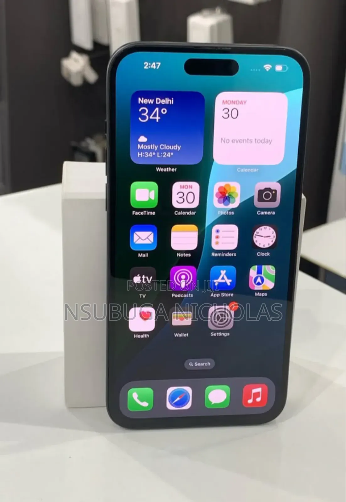 Apple iPhone 15 Plus 256 GB Black