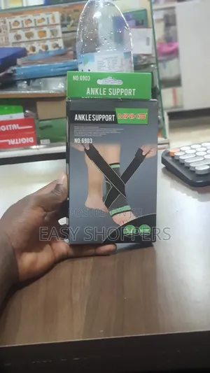 Ankle Brace Support Compression Sleeve Sprained Tendon Pain Relief