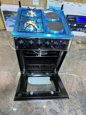 Saachi Cooker 2gas+Hotplate,Auto Ignition,Chicken Rotisserie,Warranty