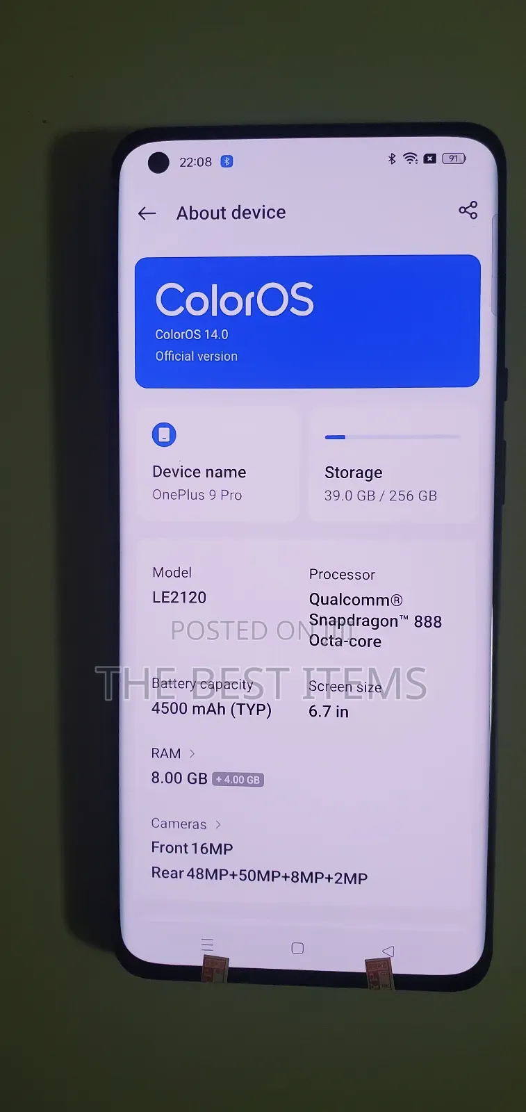 OnePlus 9 Pro 256 GB Green