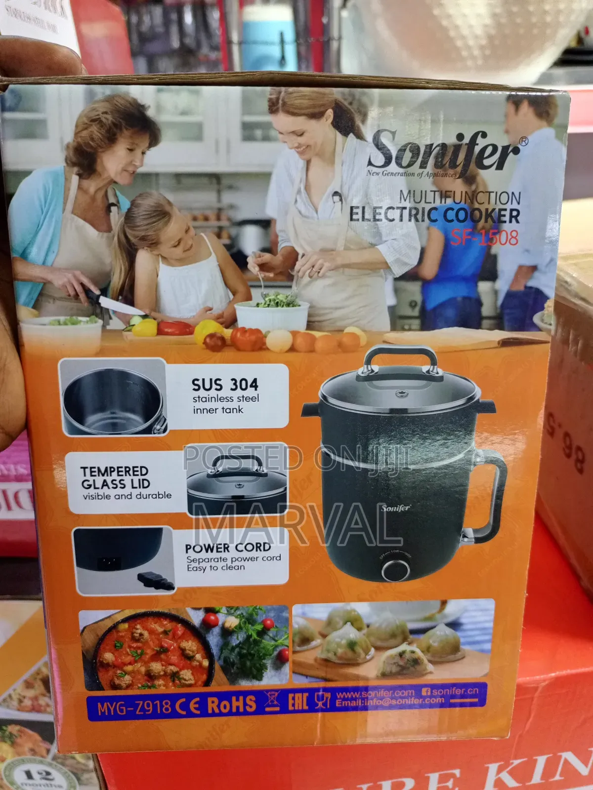 Sonifer 1.8l Electric Cooker.