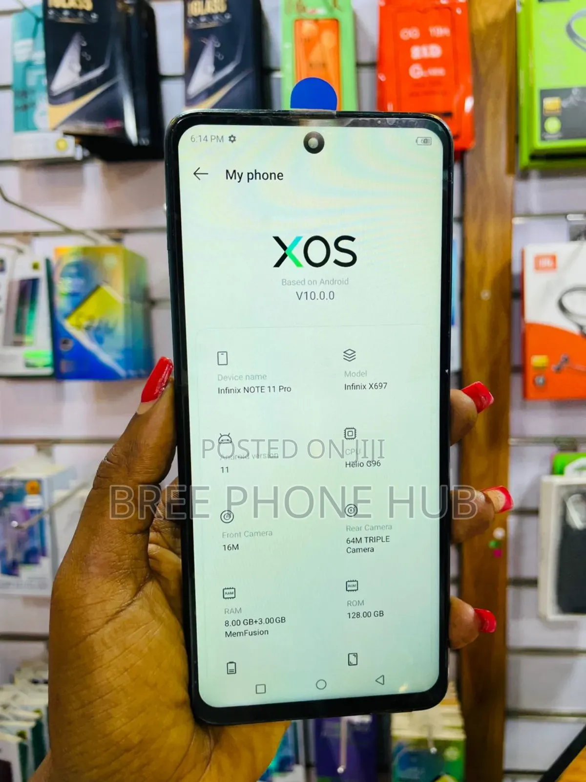 Infinix Note 11 Pro 128 GB Gray