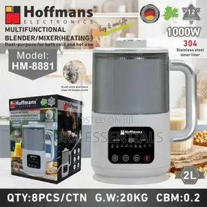 Hoffmans Hm-8881 Multifunctional Blender/Mixer (Heating)