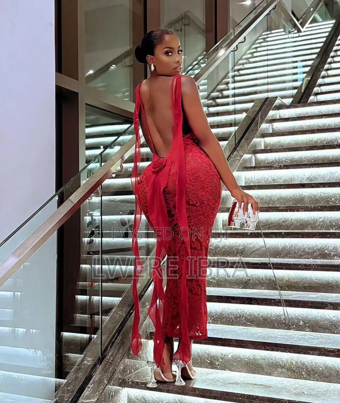 Red Dinner Party Dresses for Ladies