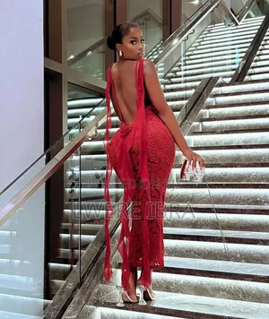 Red Dinner Party Dresses for Ladies