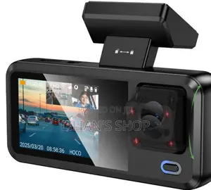 Hoco. Dv15 Tri-Channel Driving Recorder (Dash Cam).