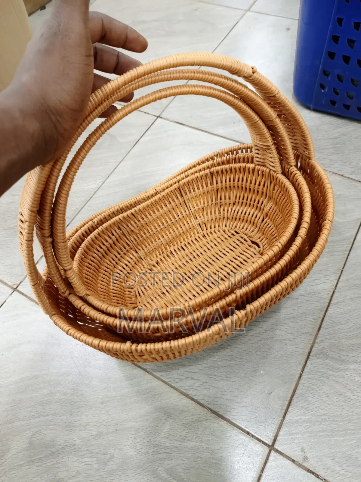 3pc Multipurpose Woven Basket