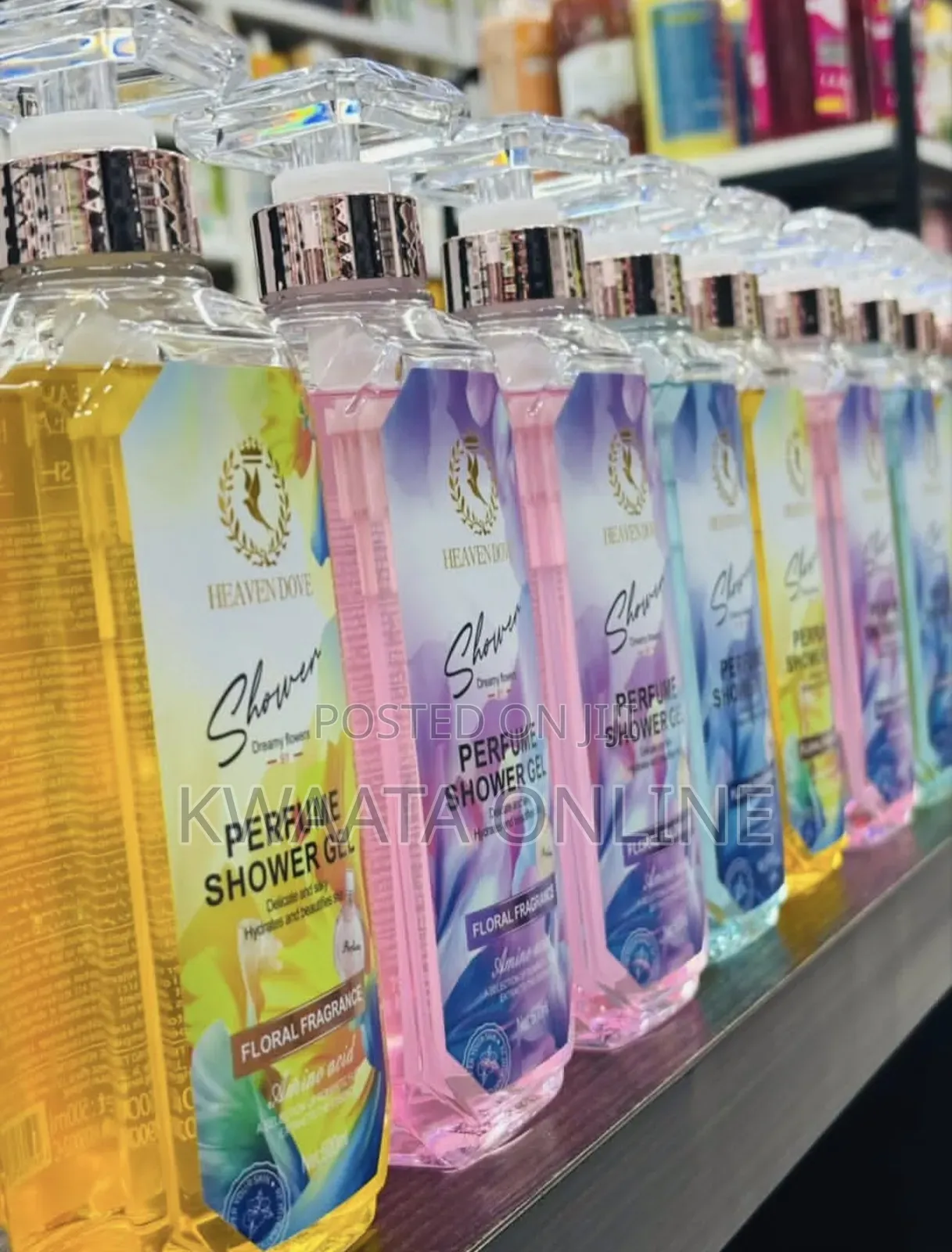 Heaven Dove Pure Natural Origin Shower Gels-500ml