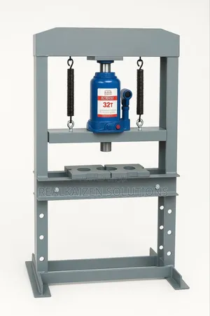 Rb 32 Tonnes Heavy-duty Bench Floor Hydraulic Workshop Press Machine