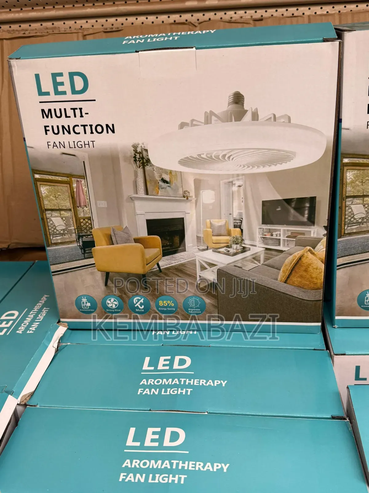 2 in 1 Remote Fan Bulb