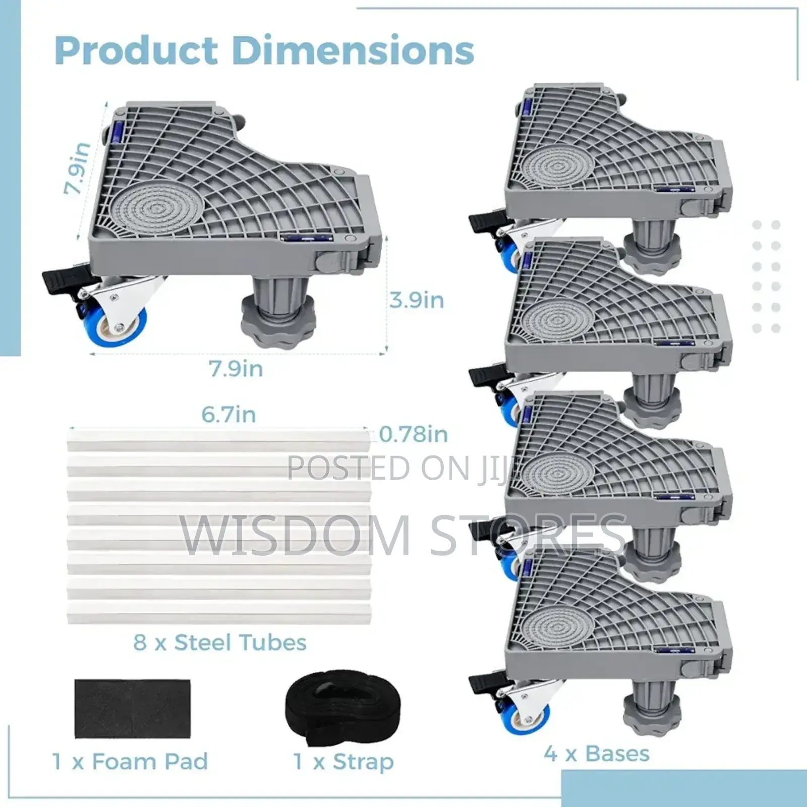 Adjustable Appliance Base Stand