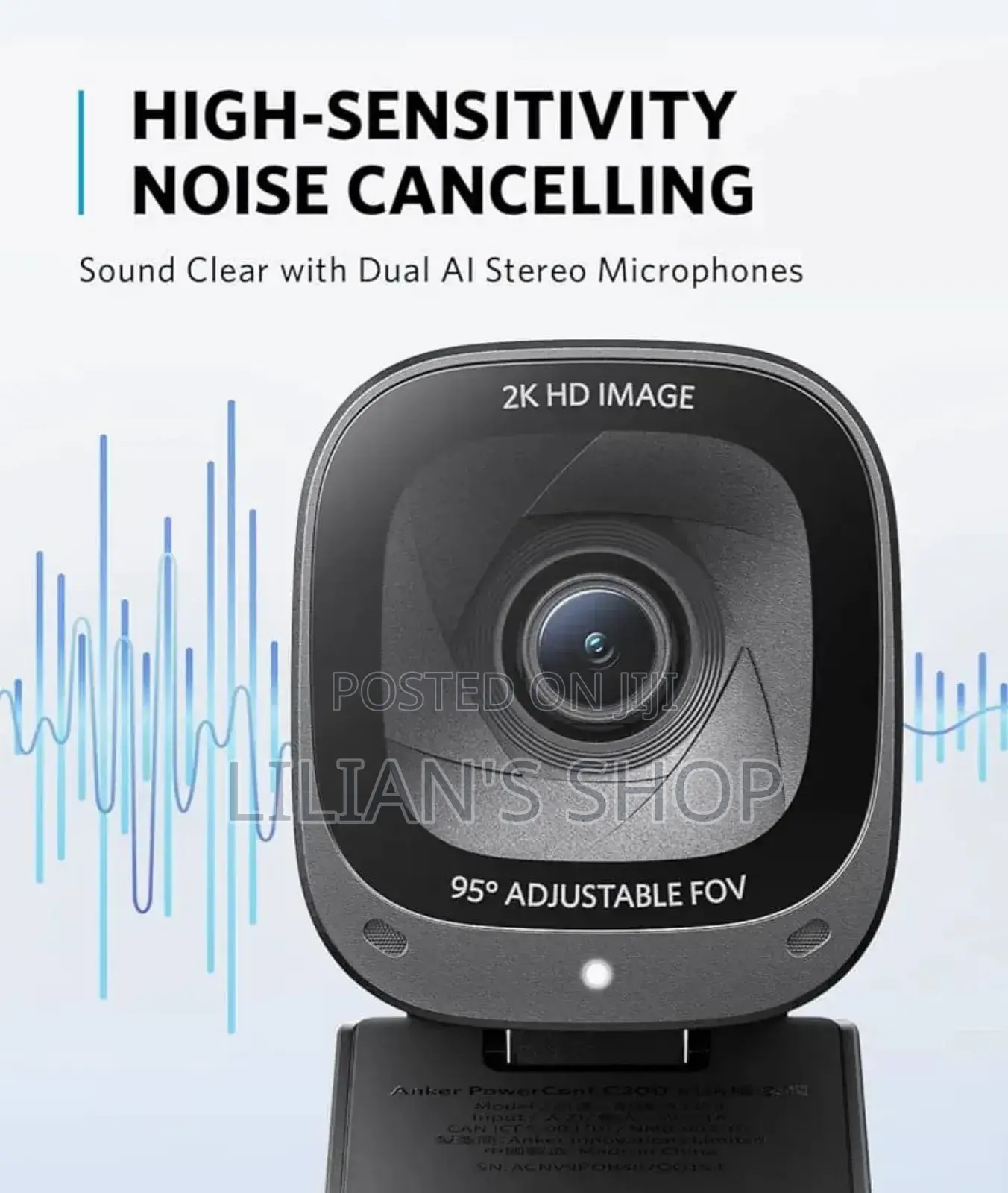 Anker Powerconf C200 Mac Webcam