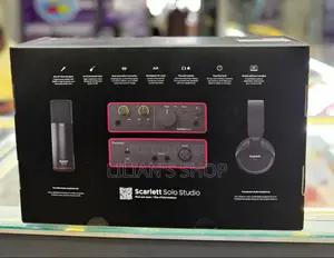 Focusrite Scarlett Solo Studio 4th Gen Usb Audio Interface Bundle