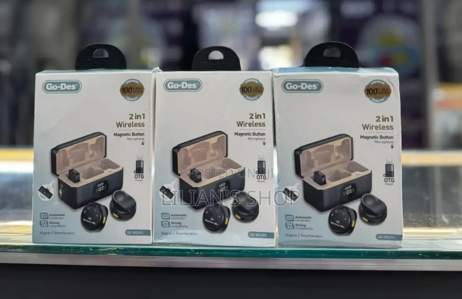 Go Des Gd-Ws305 2in1 Type-C and Lightening