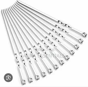 6pcs Stainless Steel BBQ Skewers