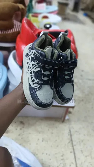 Kids Leather Sneakers