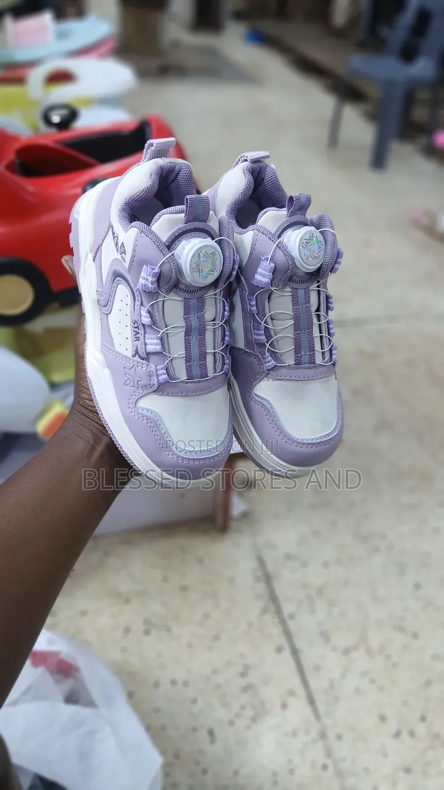 Kids Leather Sneakers