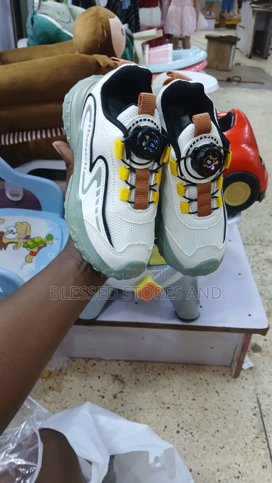 Kids Leather Sneakers