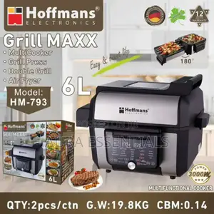 Hoffmans Grill Maxx (Model: Hm-793) Multifunctional Cooker