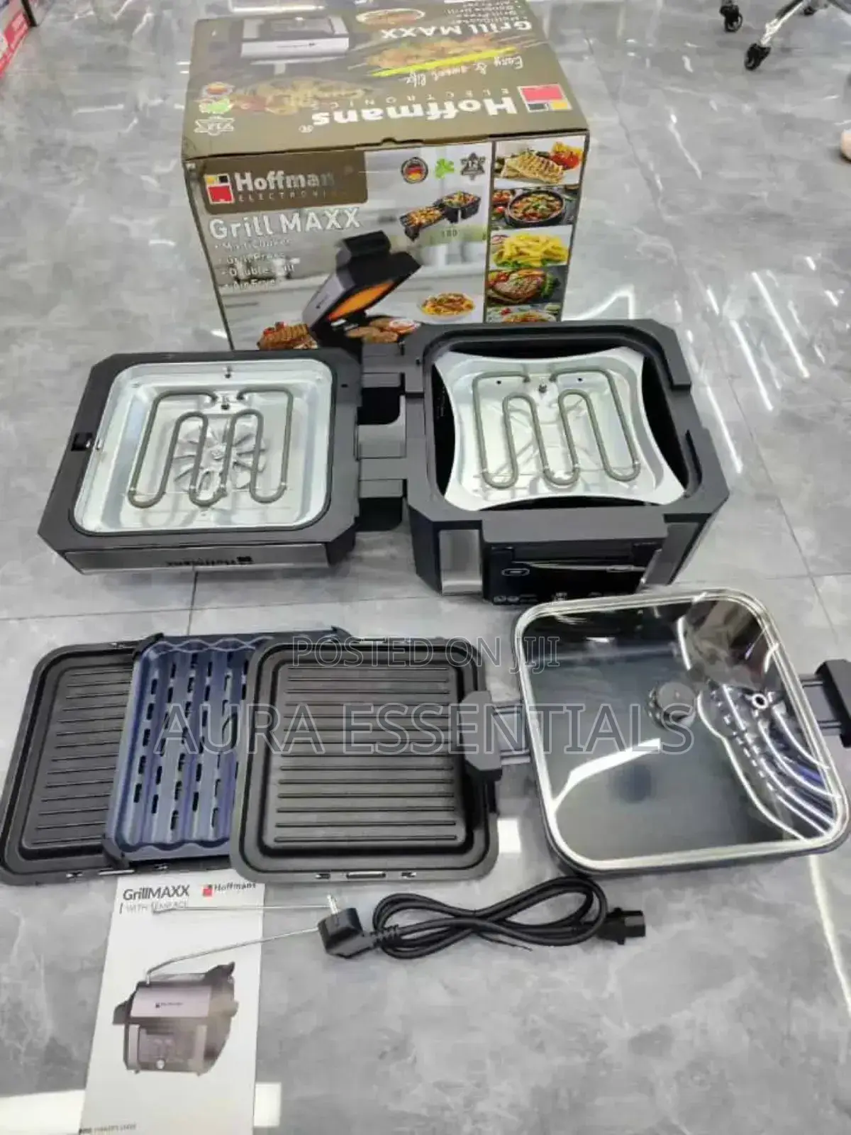 Hoffmans Grill Maxx (Model: Hm-793) Multifunctional Cooker