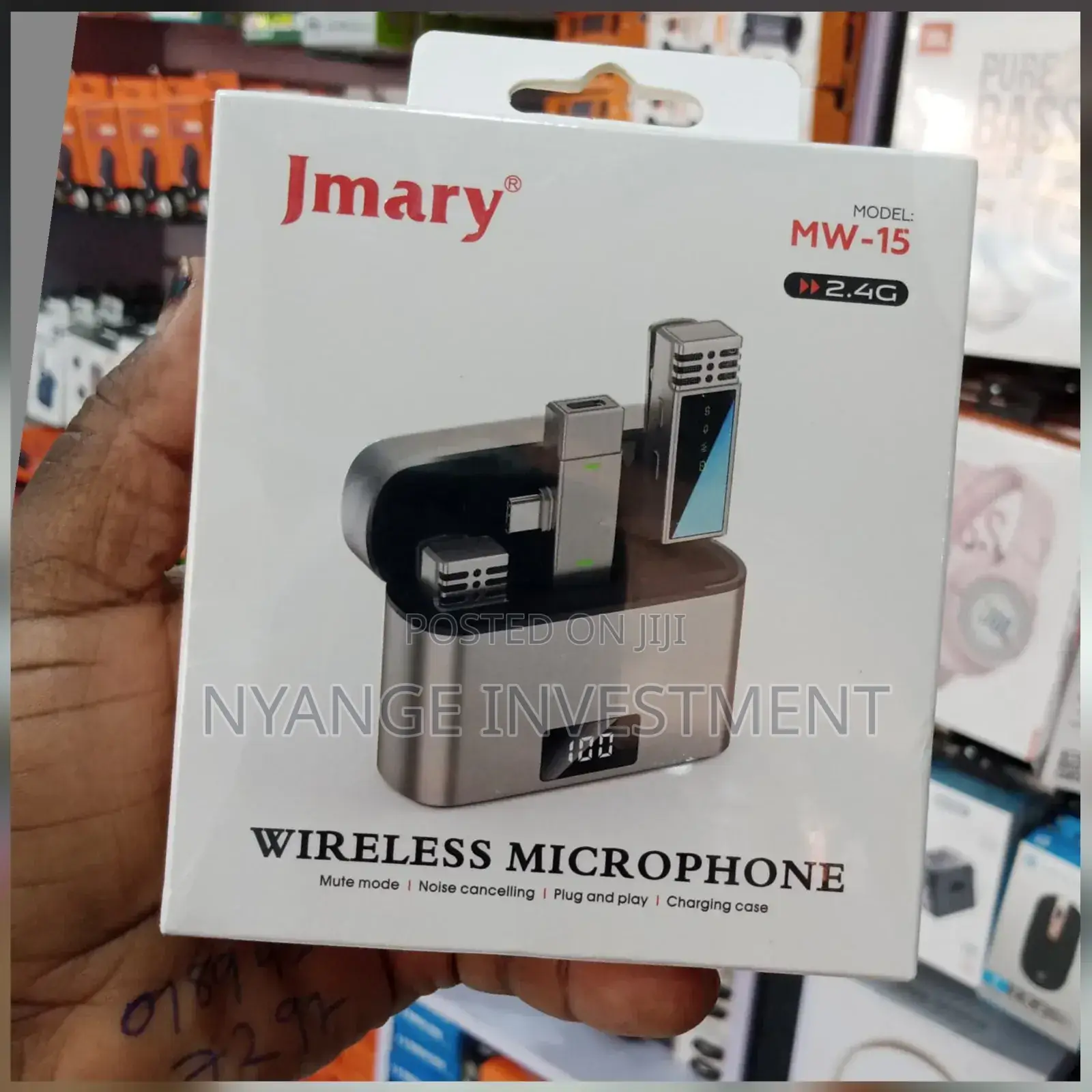 Jmarry Wireless Microphone. Wireless Microphone
