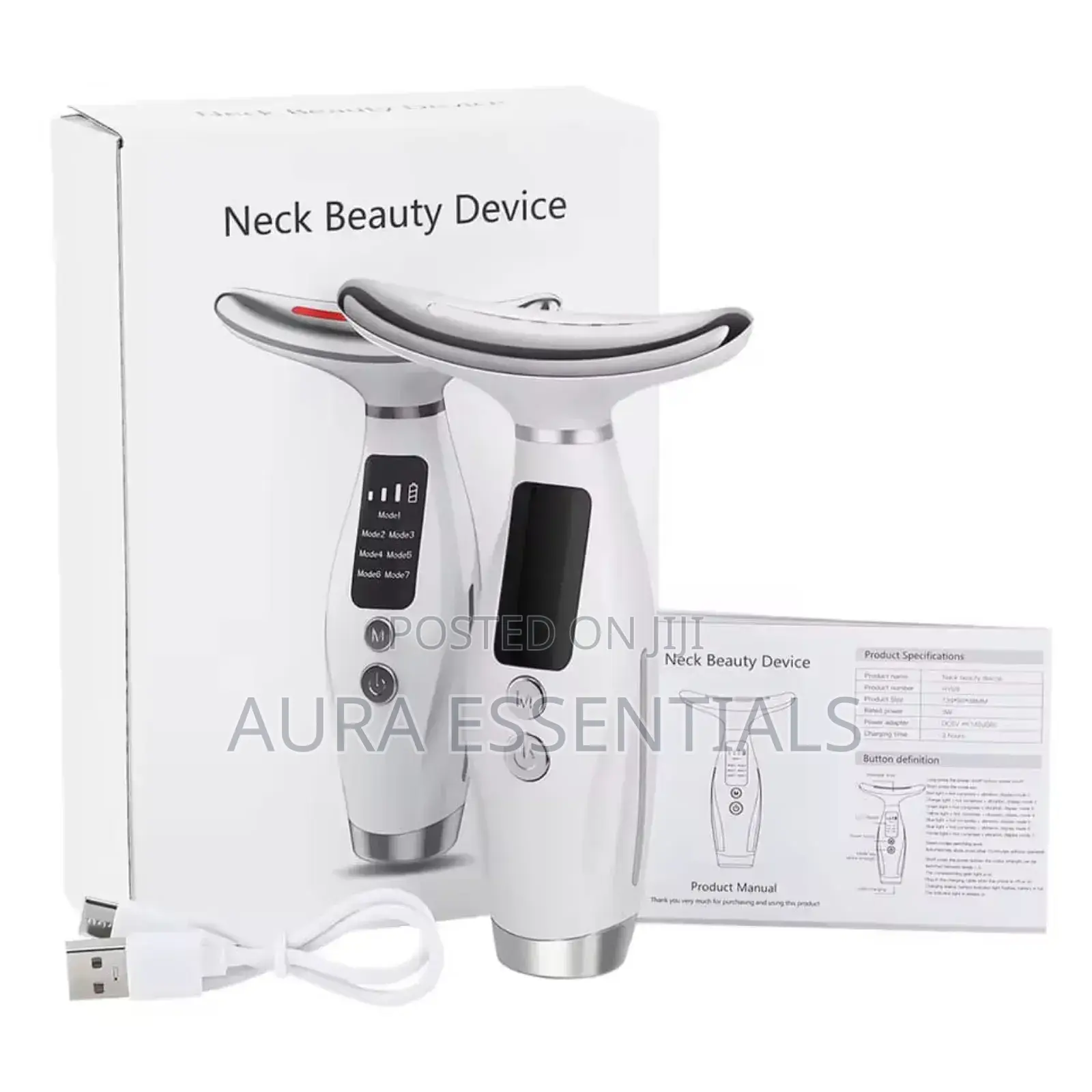 Neck and Face Lifting Skin Massager