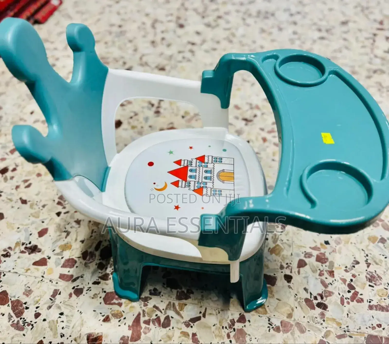 Bunny Design Kids Chair With Detachable Table Tray