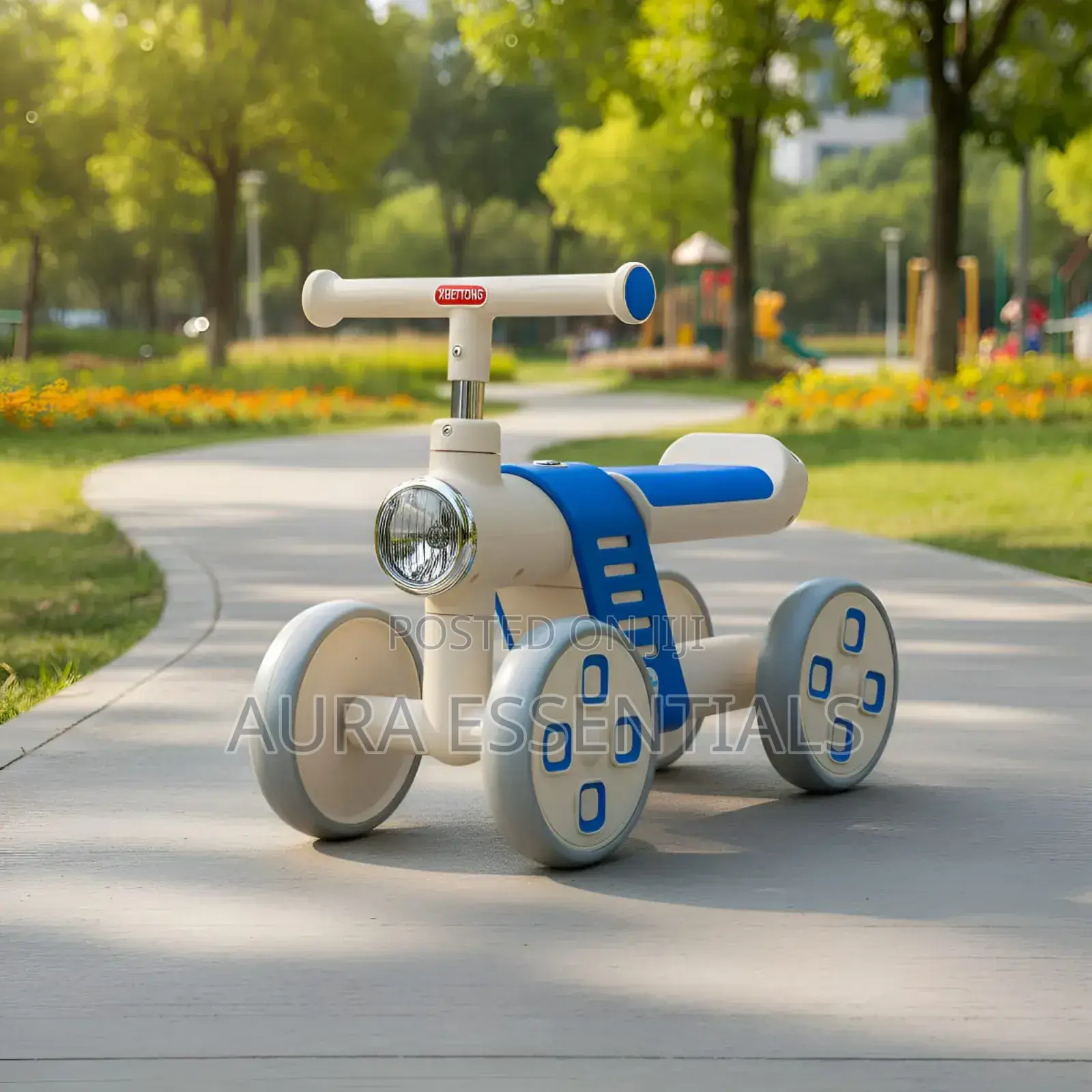 Toddlers' Four-Wheel Balance Bike