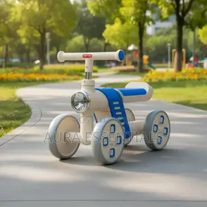 Toddlers' Four-Wheel Balance Bike