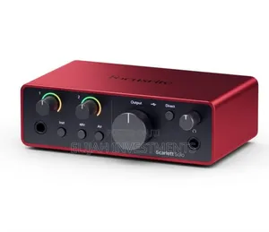 Focusrite Scarlett Solo Studio 4th Gen Usb Audio Interface Bundle