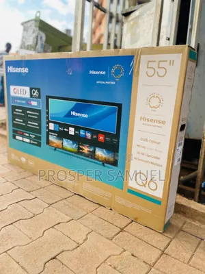 55 Inches Hisemse Smart Flat Screen With Inbuilt Decoder
