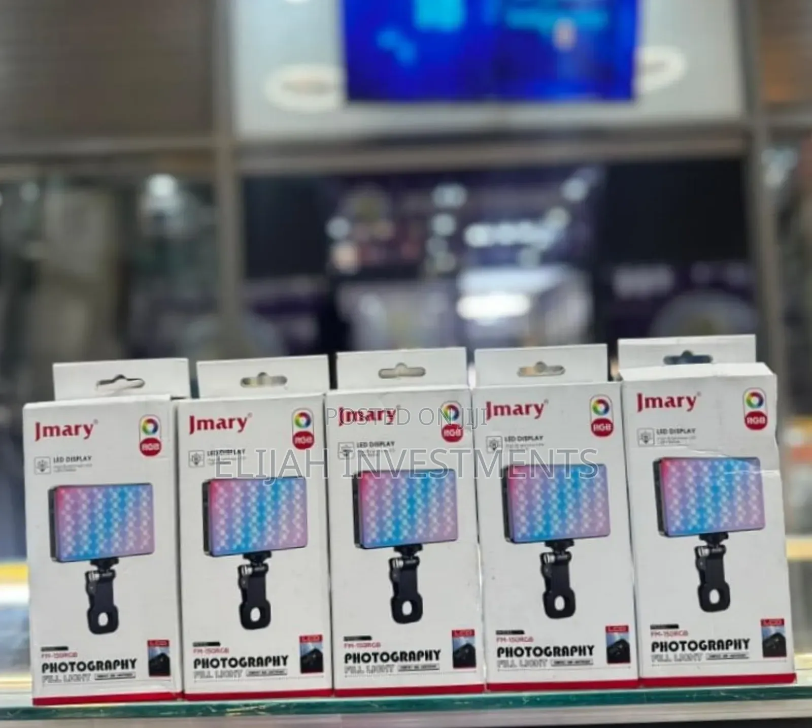 Jmary Fm-150rgb Portablerechargeable Camera Light
