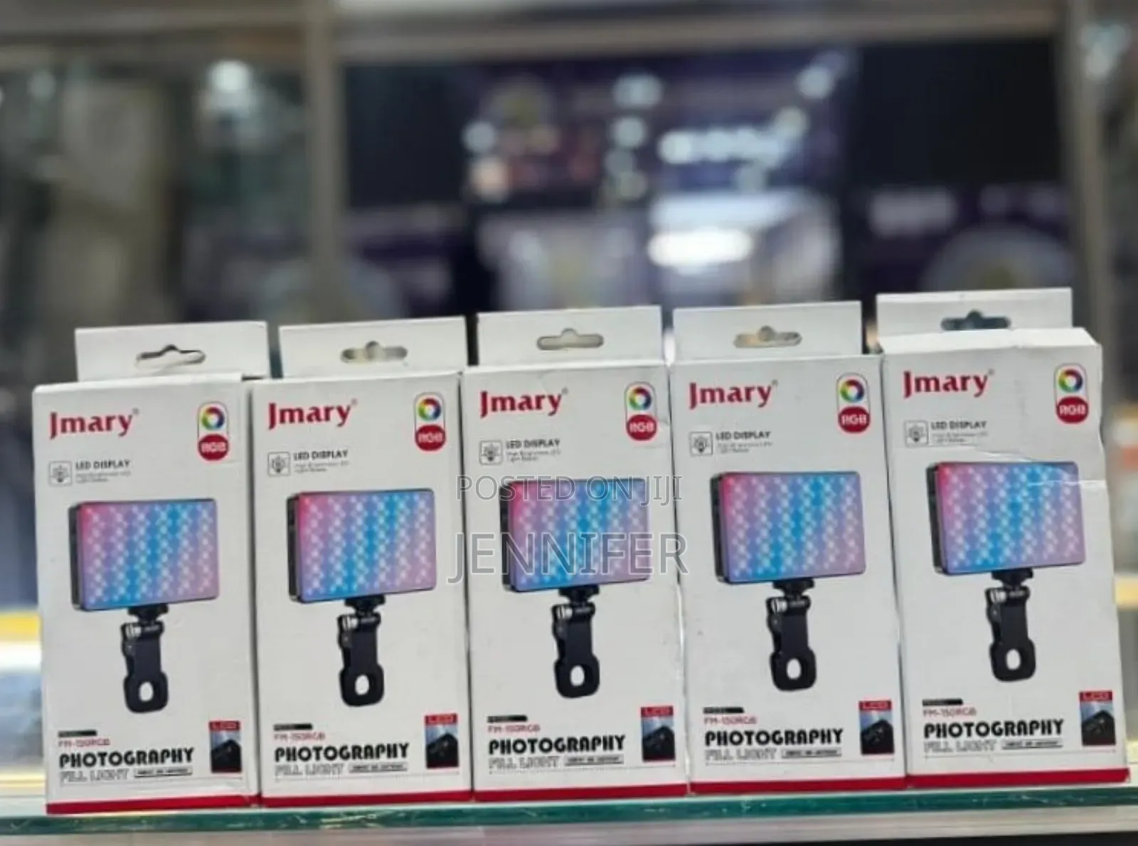 Jmary Fm-150rgb Portablerechargeable Camera Light
