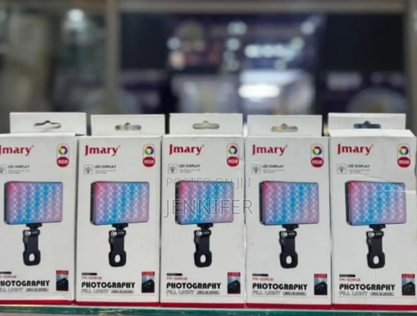 Jmary Fm-150rgb Portablerechargeable Camera Light