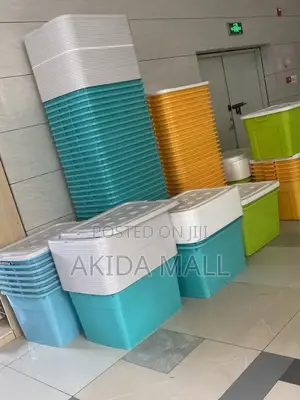Big Size Heavyduty Plastic Storage Box With Lid