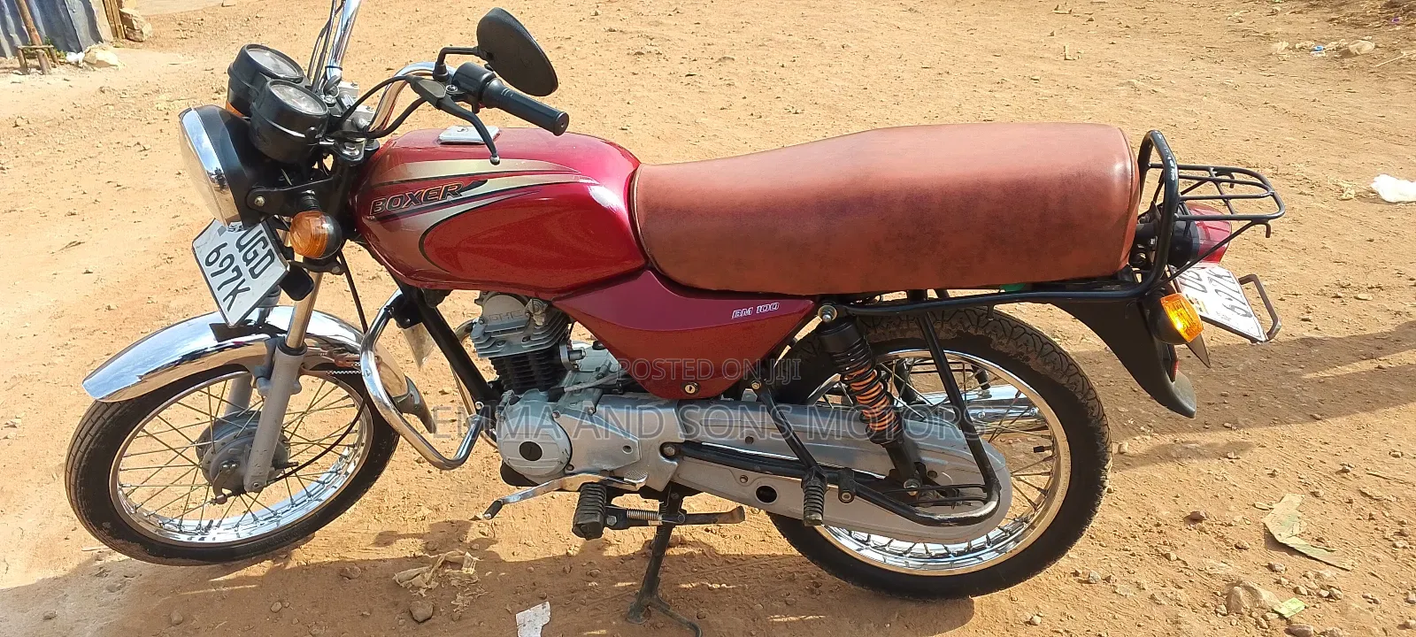 Bajaj Boxer 100 2023 Red